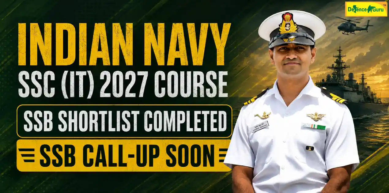 Indian Navy SSC IT SSB Shortlist 2026